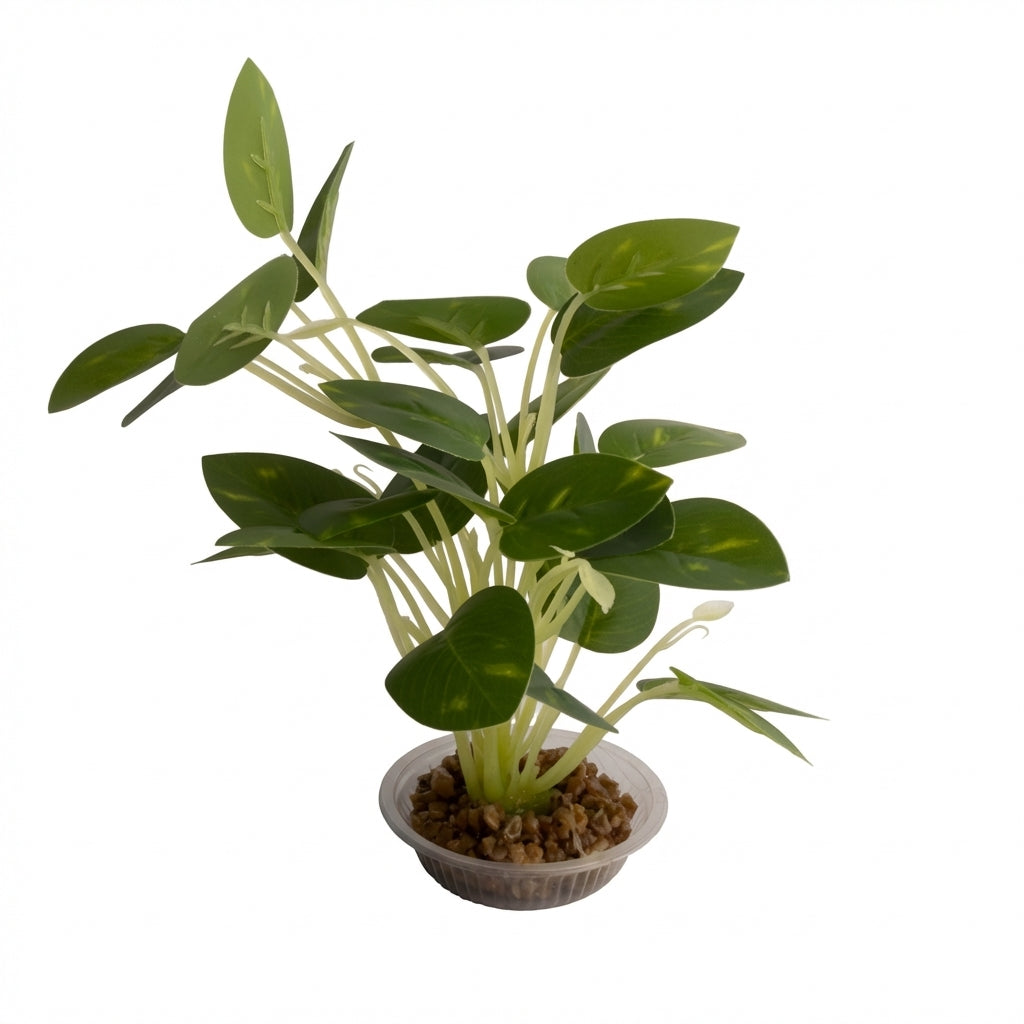Artificial Aquarium Variegated Leaf Plant Ornament – 1820 Series