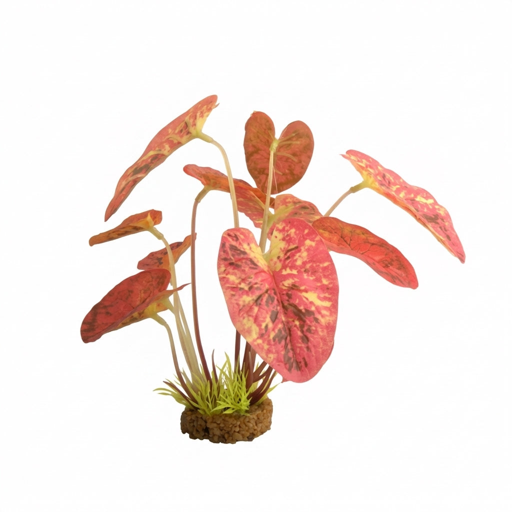 Artificial Aquarium Broad Leaf Plant Ornament – 200 Series