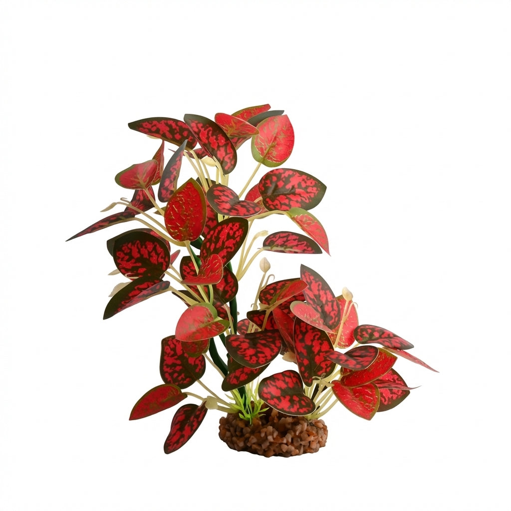 Artificial Aquarium Variegated Leaf Plant Ornament – 2240 Series