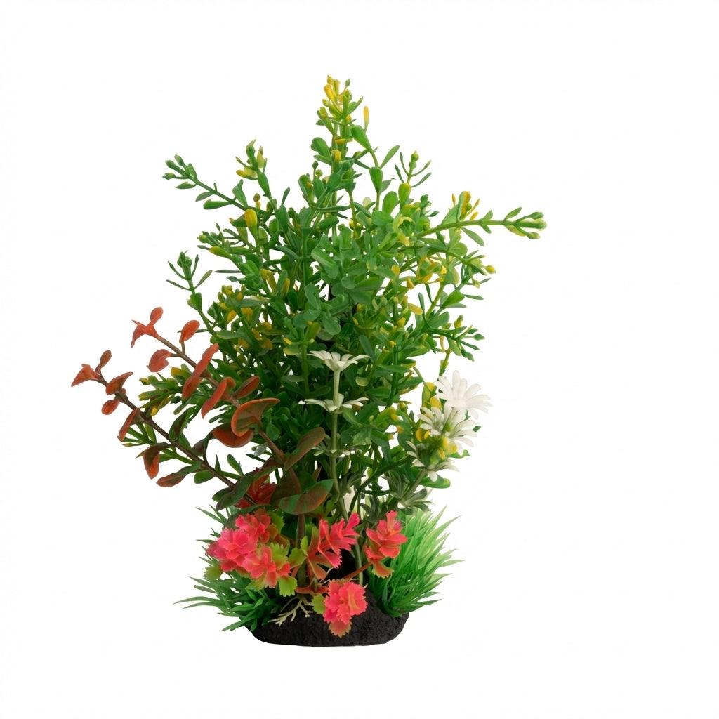 22603 Series Artificial Aquarium Plant Decoration – 120 g Resin Base