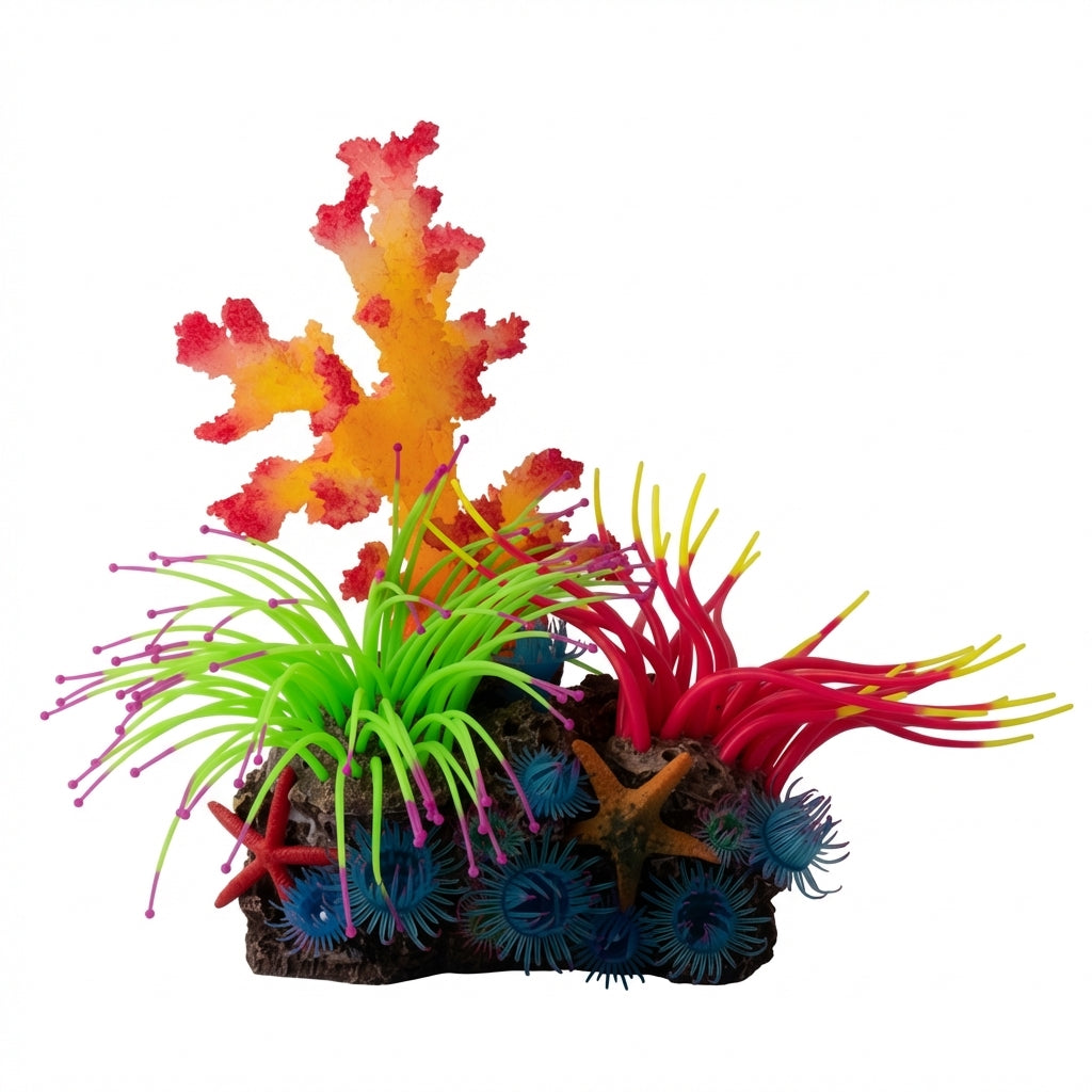 Medium & Large Mixed Coral Reef Aquarium Landscape Series | Models 1902–2402