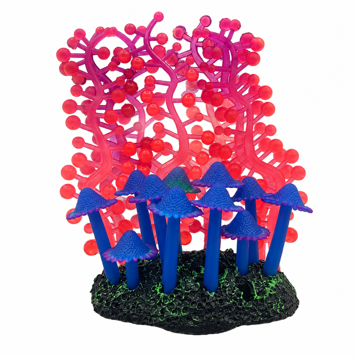 TPR Mushroom Garden Aquarium Ornament – 1311 Series