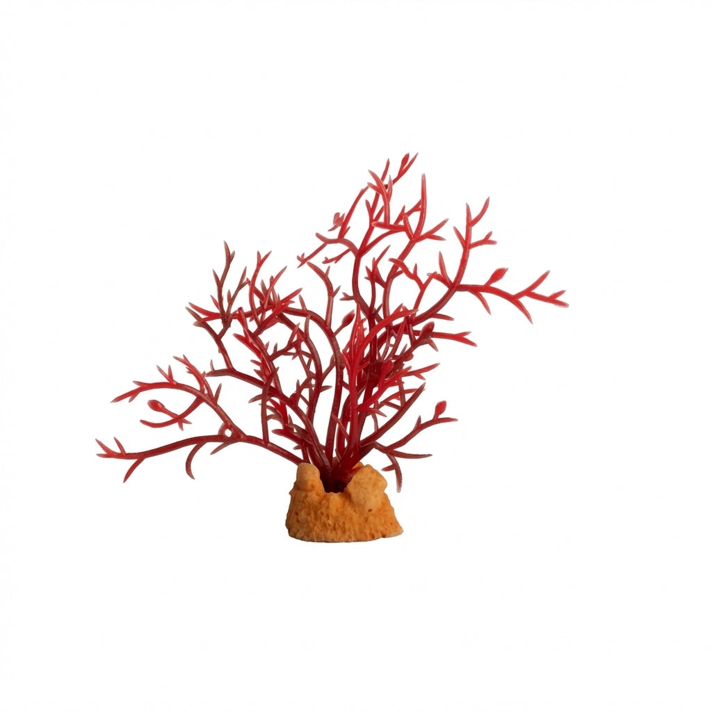 Mini Artificial Aquarium Plant Decorations – Assorted Styles