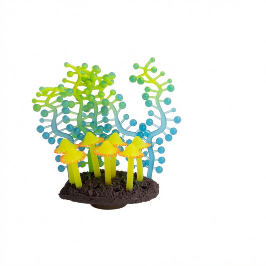 TPR Mushroom Garden Aquarium Ornament – 1311 Series