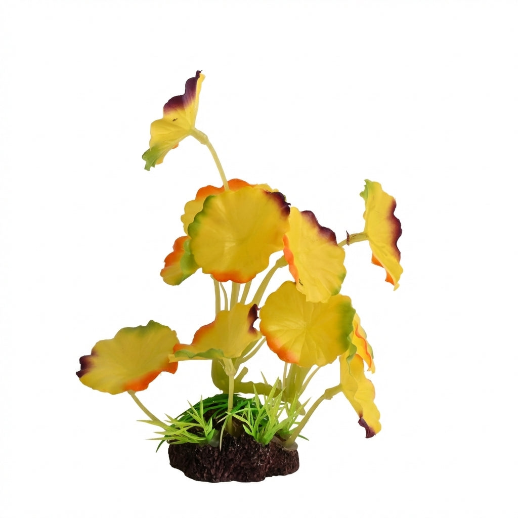 Artificial Aquarium Round Leaf Plant Ornament – 1601 Series
