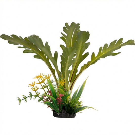 Artificial Aquarium Broad Leaf Plant Ornament – 164 Series