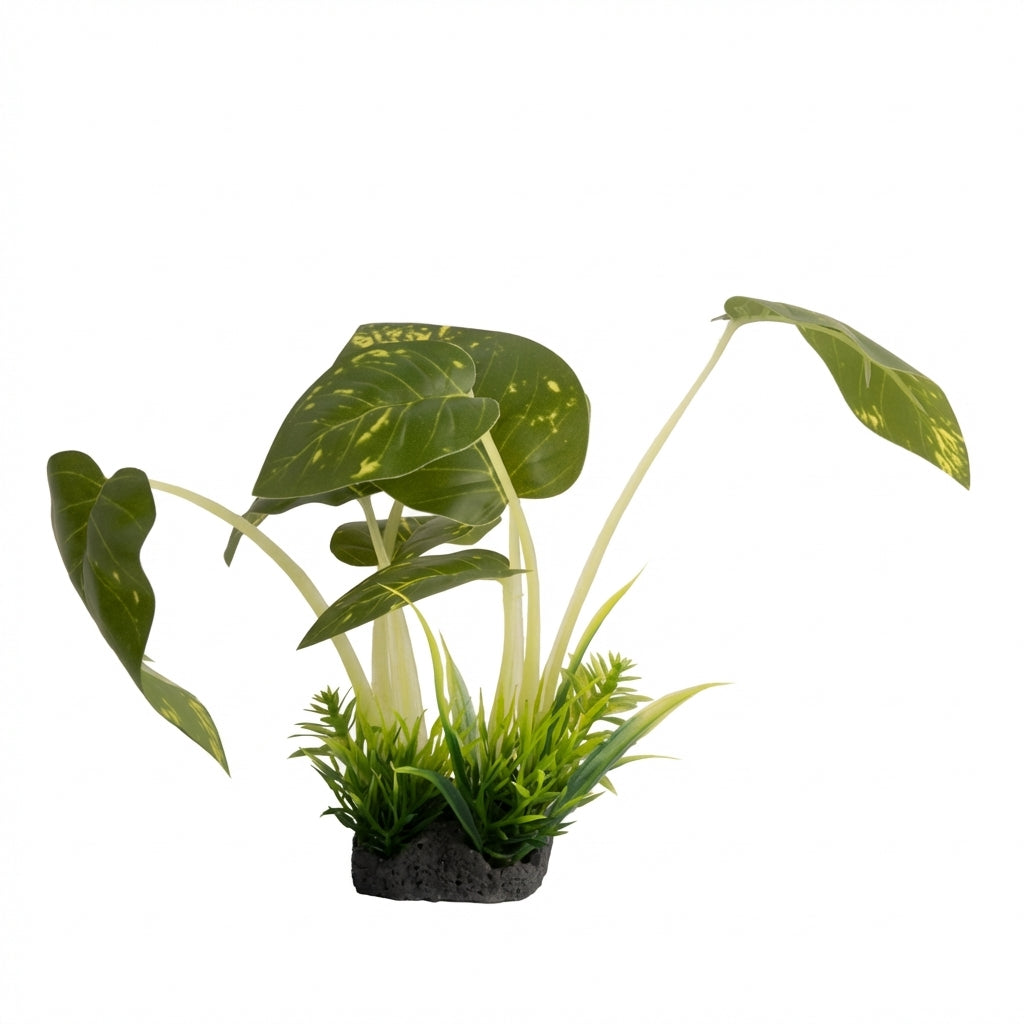 Artificial Aquarium Broad Leaf Plant Ornament – 164 Series