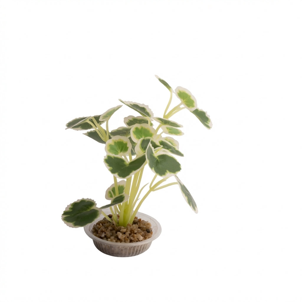 Artificial Aquarium Variegated Leaf Plant Ornament – 1820 Series