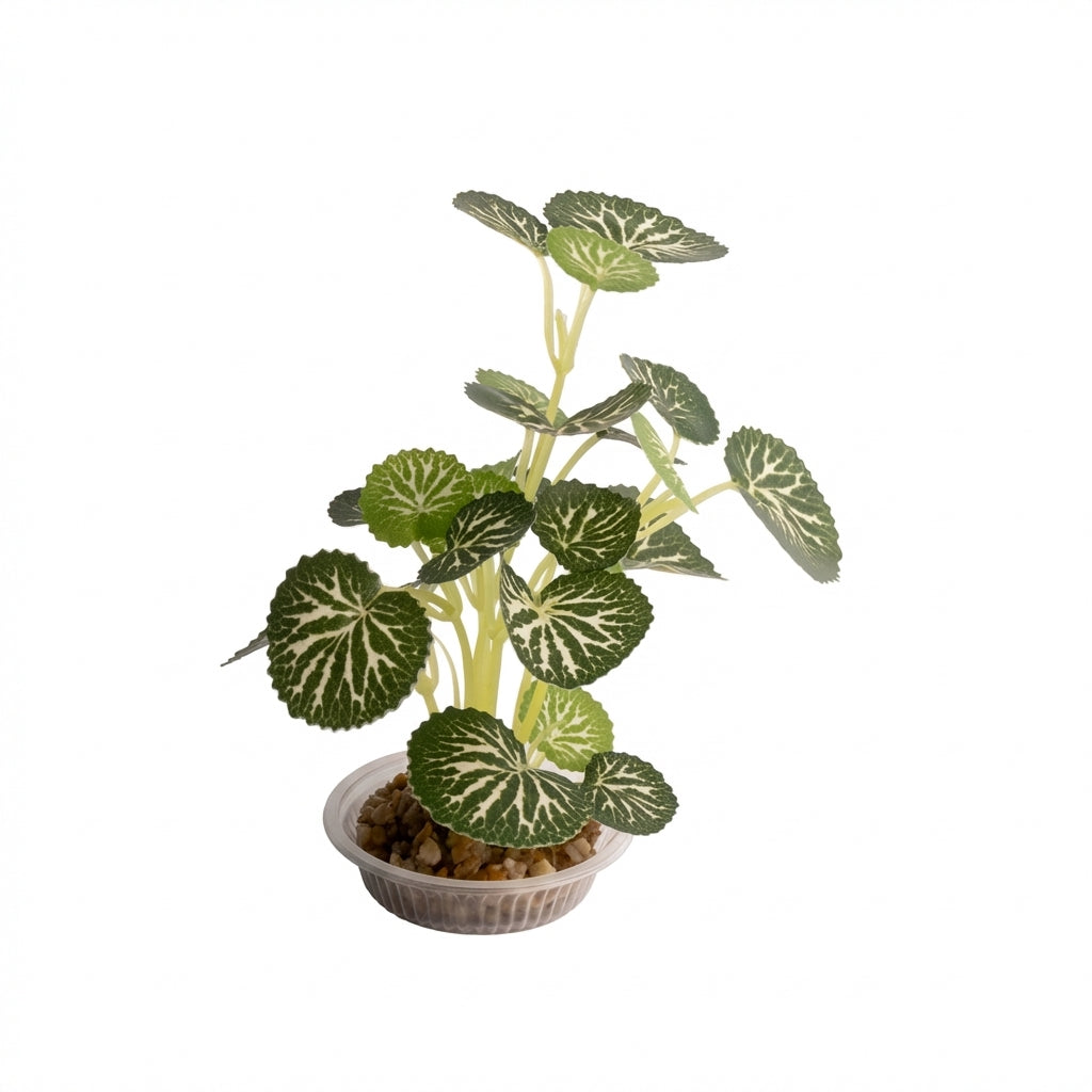Artificial Aquarium Variegated Leaf Plant Ornament – 1820 Series