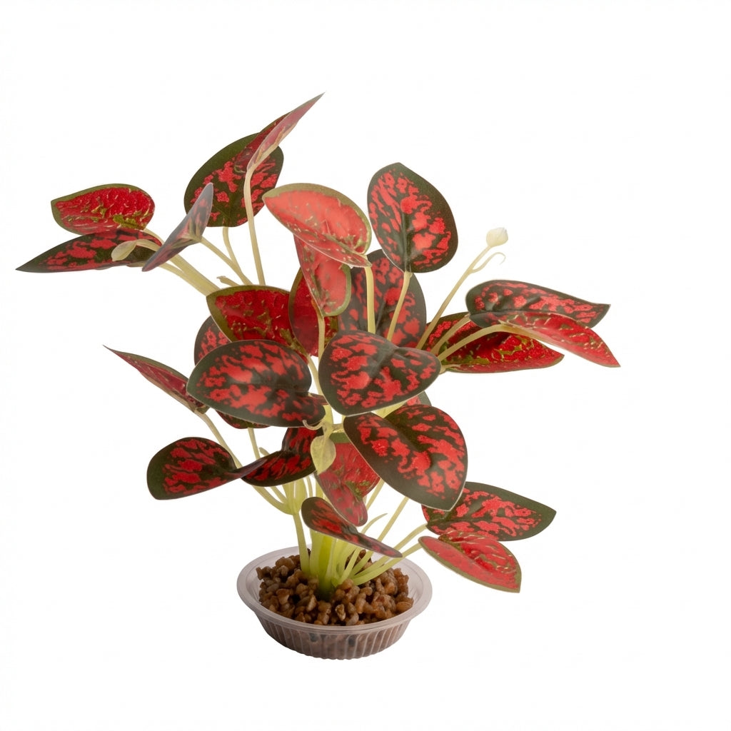 Artificial Aquarium Variegated Leaf Plant Ornament – 1820 Series