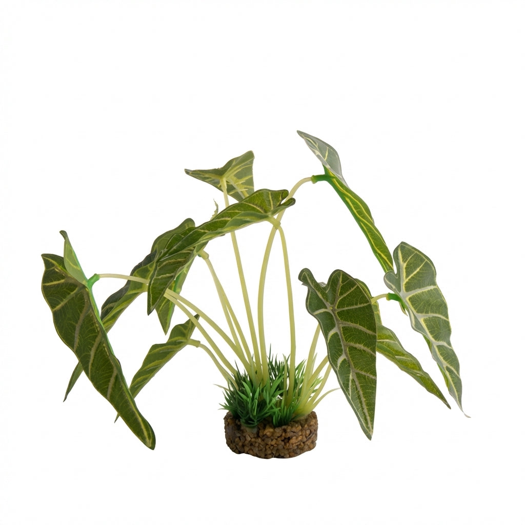 Artificial Aquarium Broad Leaf Plant Ornament – 200 Series
