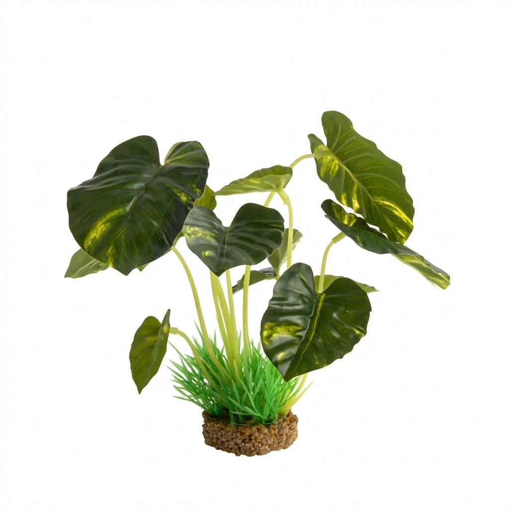 Artificial Aquarium Broad Leaf Plant Ornament – 200 Series