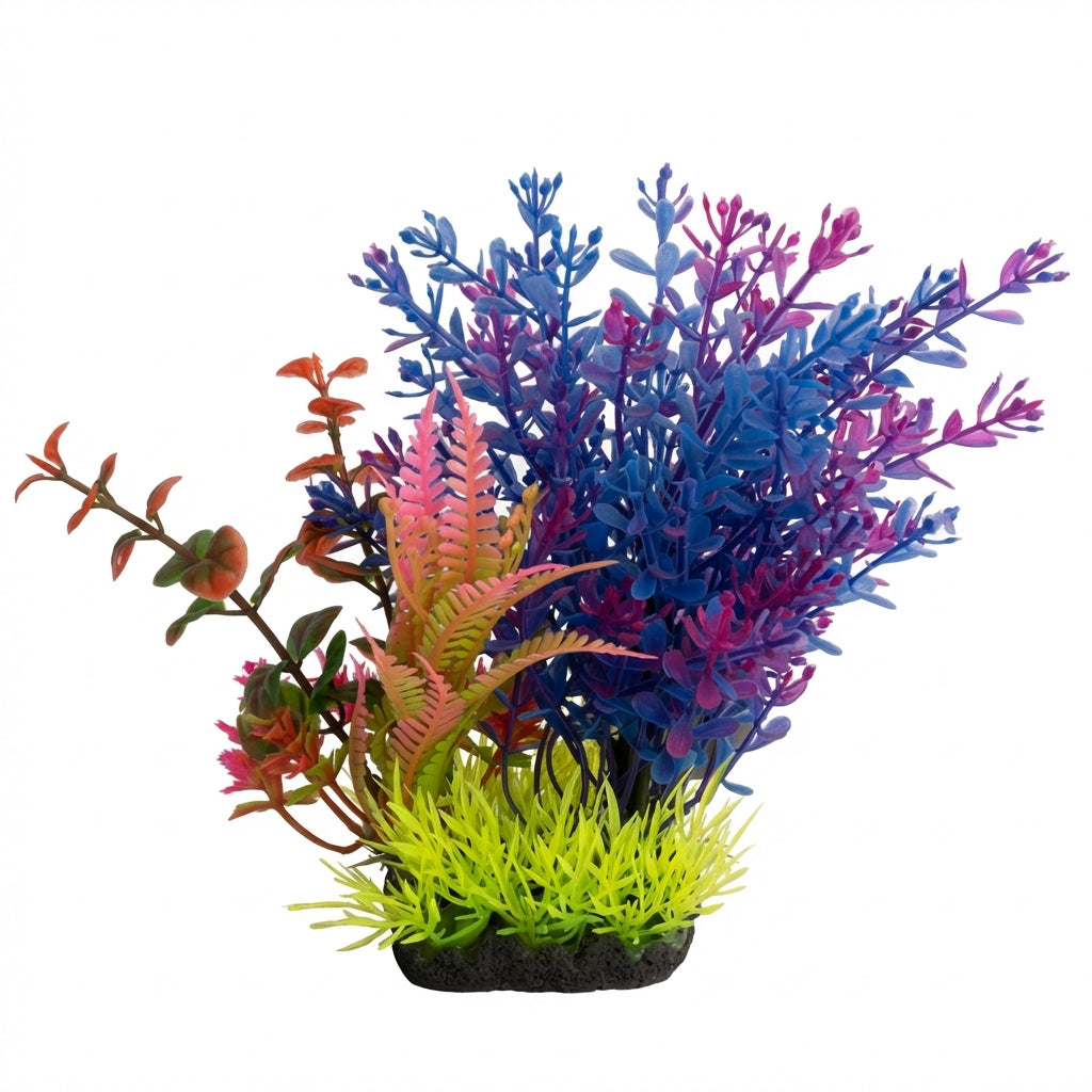 22603 Series Artificial Aquarium Plant Decoration – 120 g Resin Base