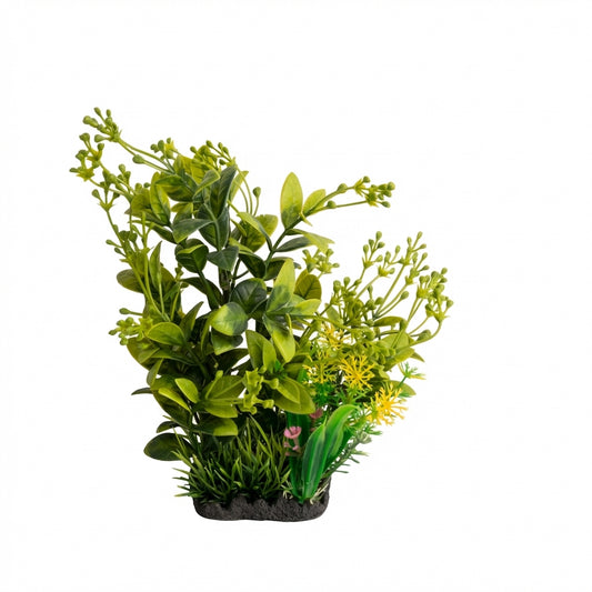 20626 Series Artificial Aquarium Plant Decoration – 20 cm / 7.9 in, 120 g Resin Base