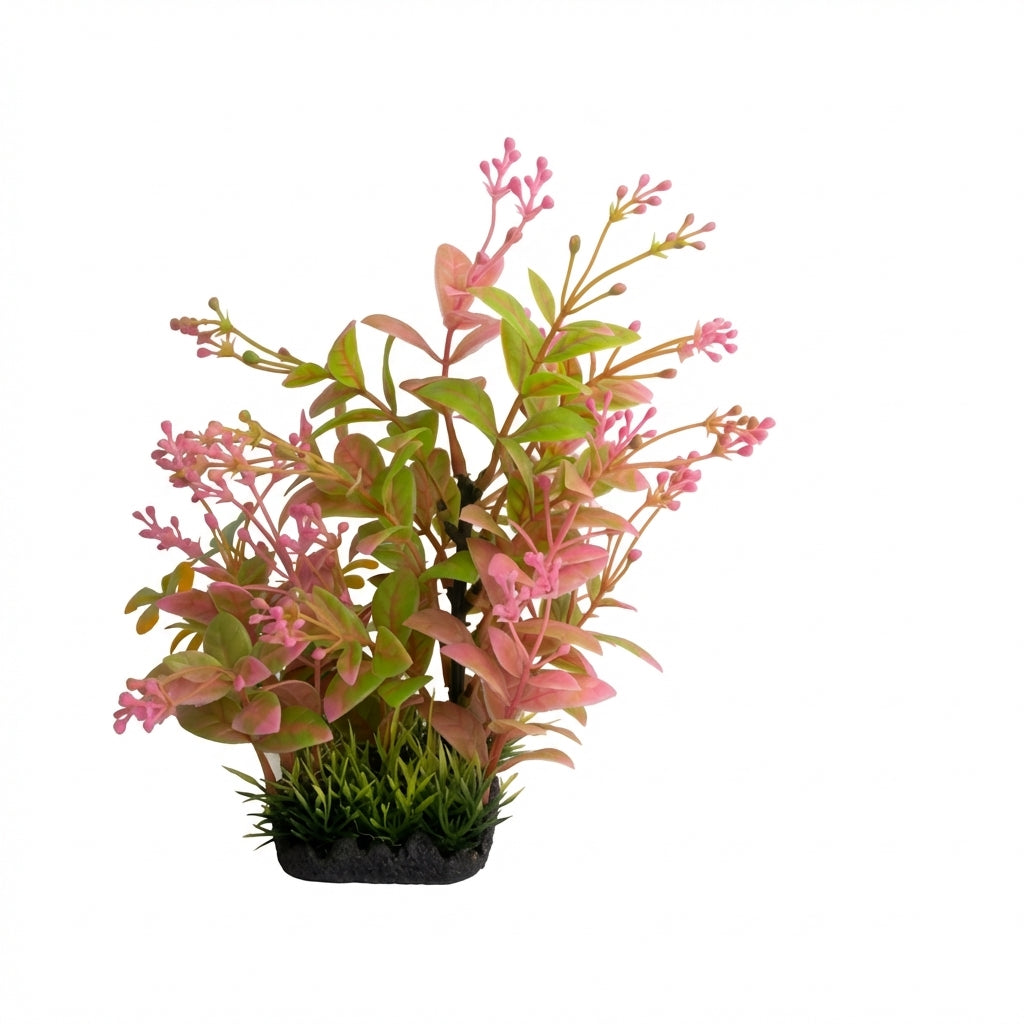 20626 Series Artificial Aquarium Plant Decoration – 20 cm / 7.9 in, 120 g Resin Base