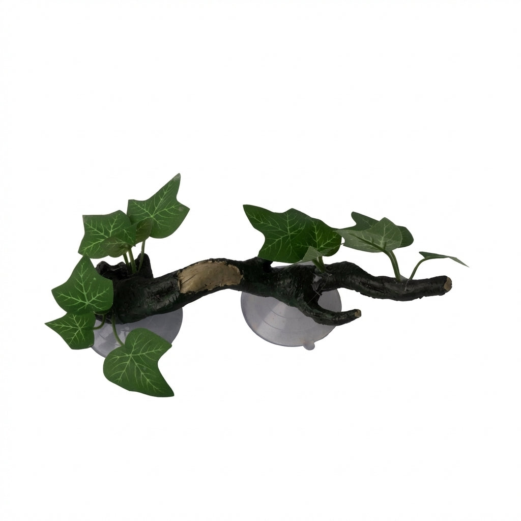 Resin Reptile Tree Branch Decoration with Suction Cups