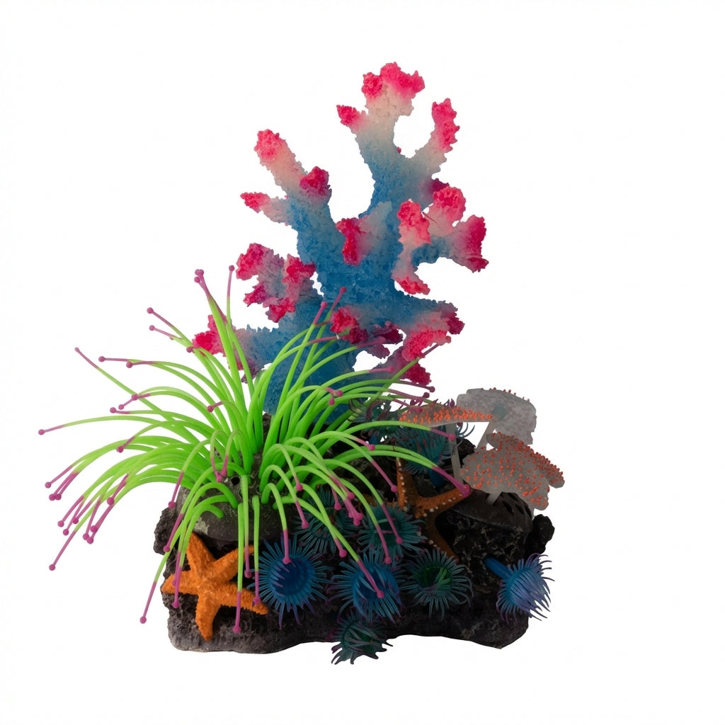 Medium & Large Mixed Coral Reef Aquarium Landscape Series | Models 1902–2402