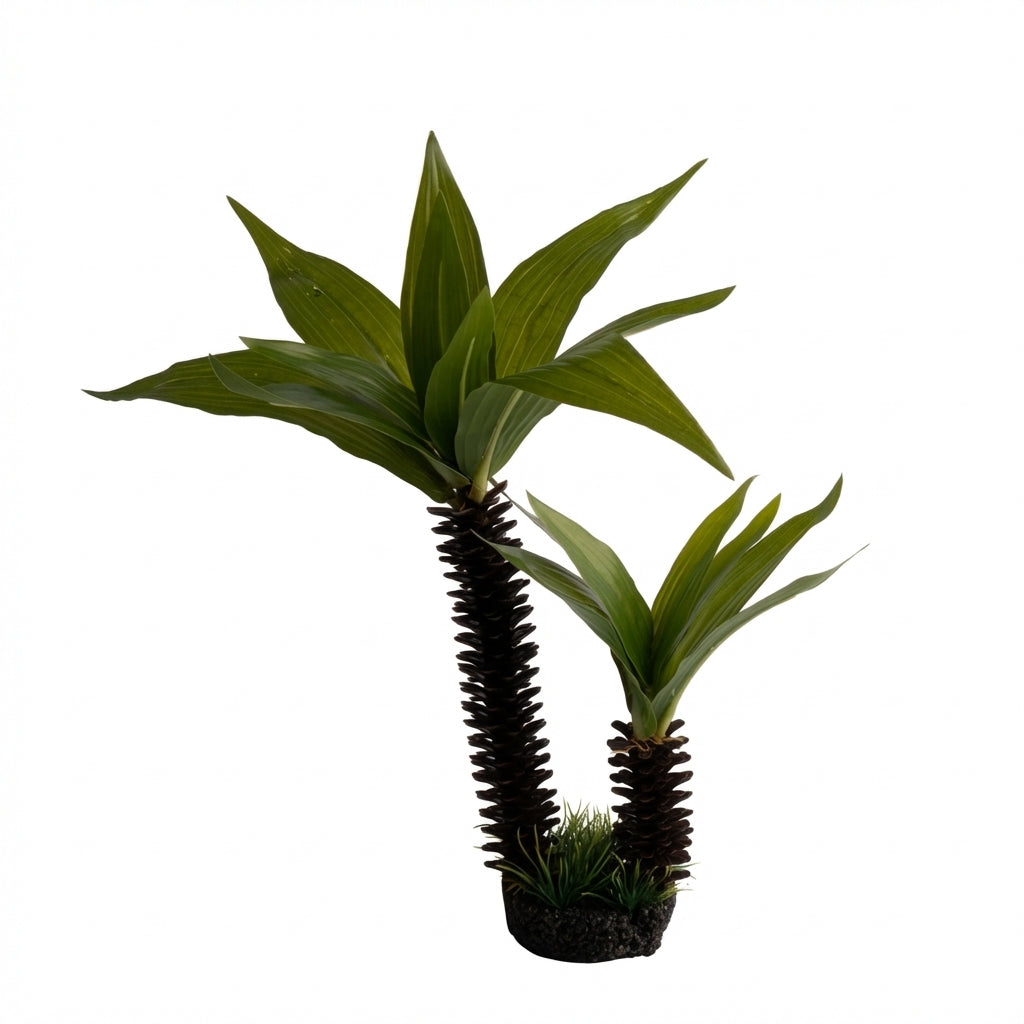Artificial Aquarium Tall Leaf Plant Ornament – 300 Series