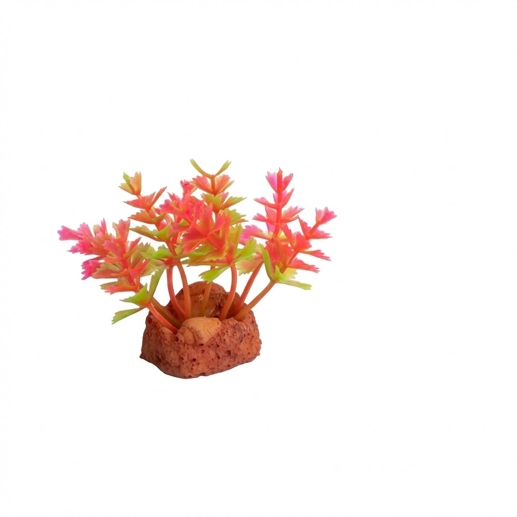 Mini Artificial Aquarium Plant Decorations – Assorted Styles