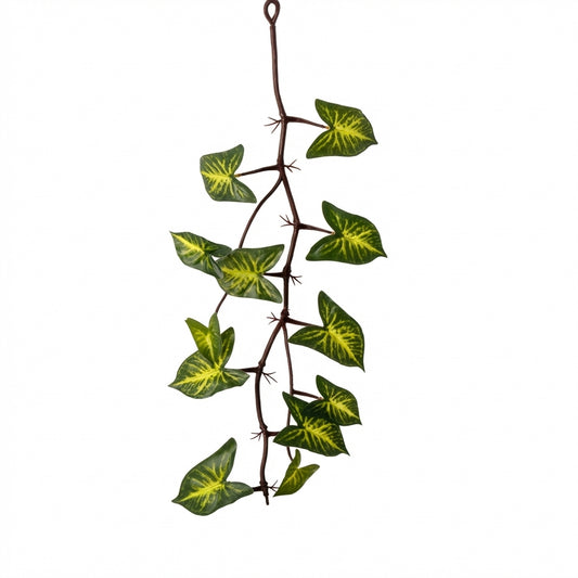 Artificial Reptile Terrarium Hanging Vines – Assorted Leaf Styles