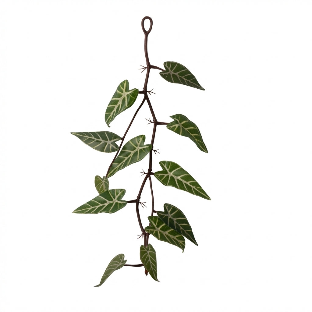 Artificial Reptile Terrarium Hanging Vines – Assorted Leaf Styles