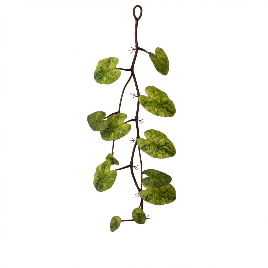 Artificial Reptile Terrarium Hanging Vines – Assorted Leaf Styles