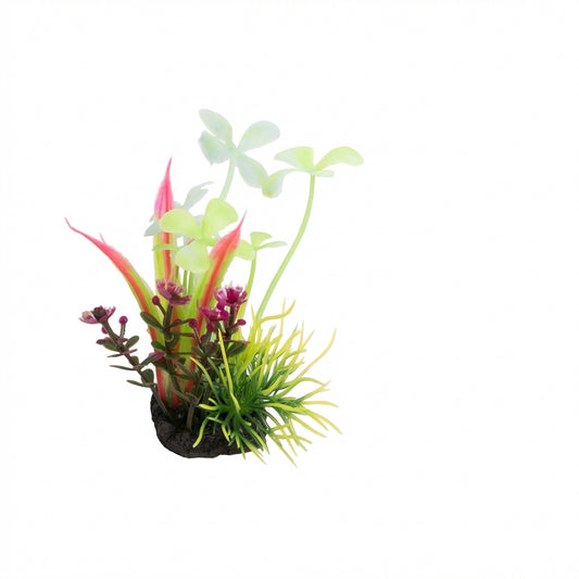 8 cm Mini Artificial Aquarium Plants – Assorted Styles