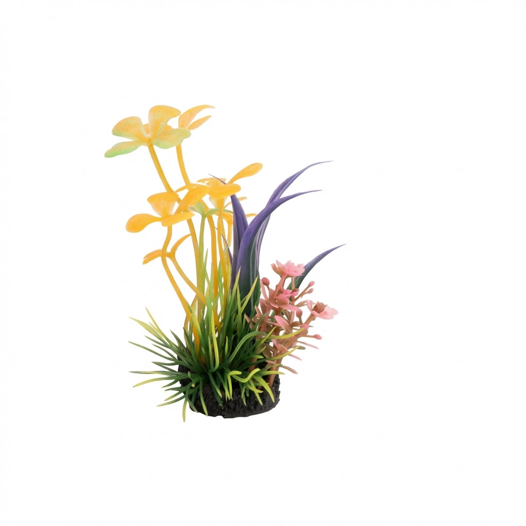 8 cm Mini Artificial Aquarium Plants – Assorted Styles