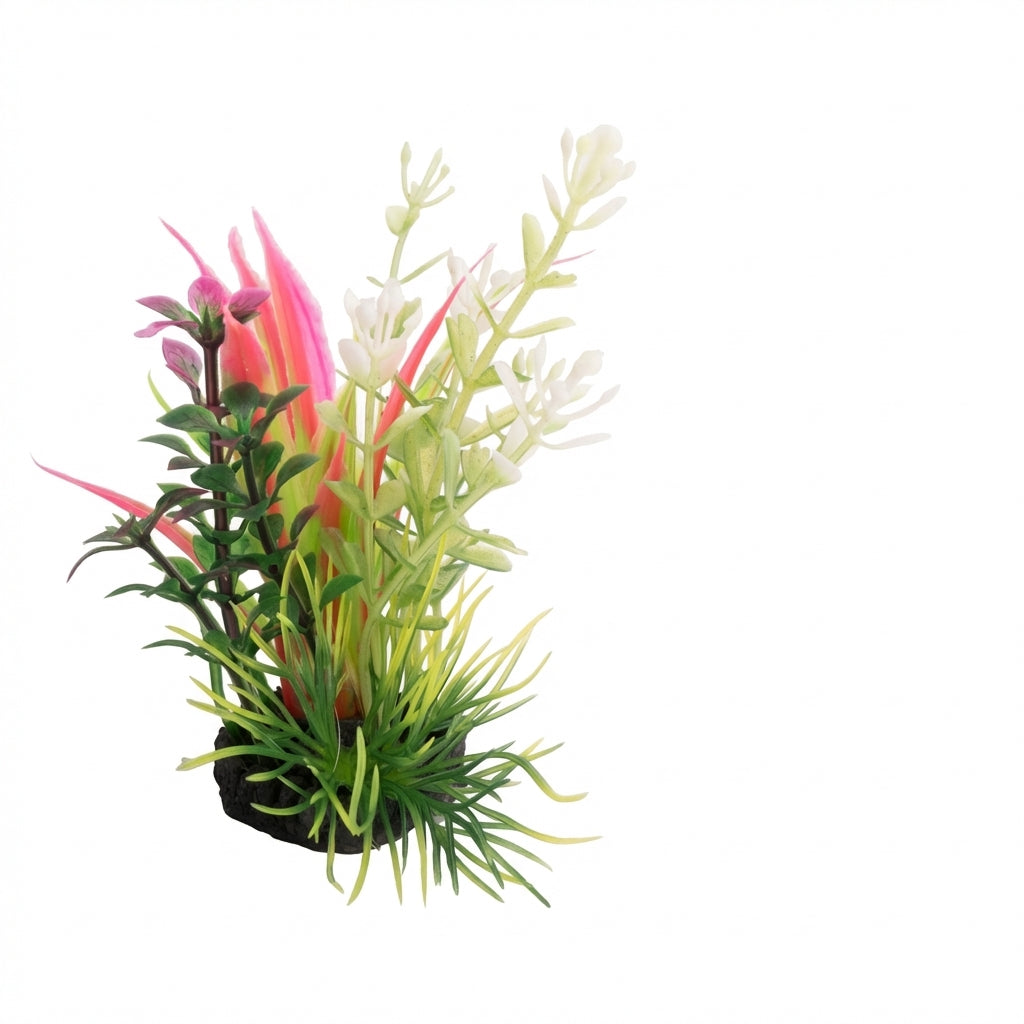 8 cm Mini Artificial Aquarium Plants – Assorted Styles