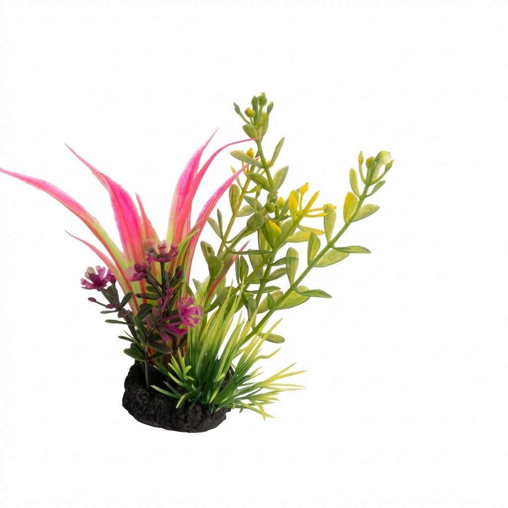 8 cm Mini Artificial Aquarium Plants – Assorted Styles