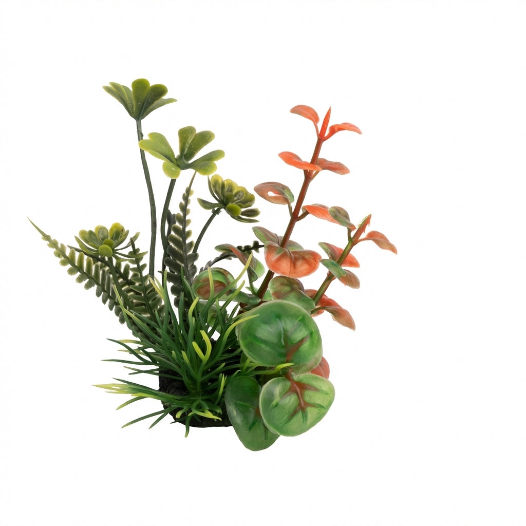 8 cm Mini Artificial Aquarium Plants – Assorted Styles