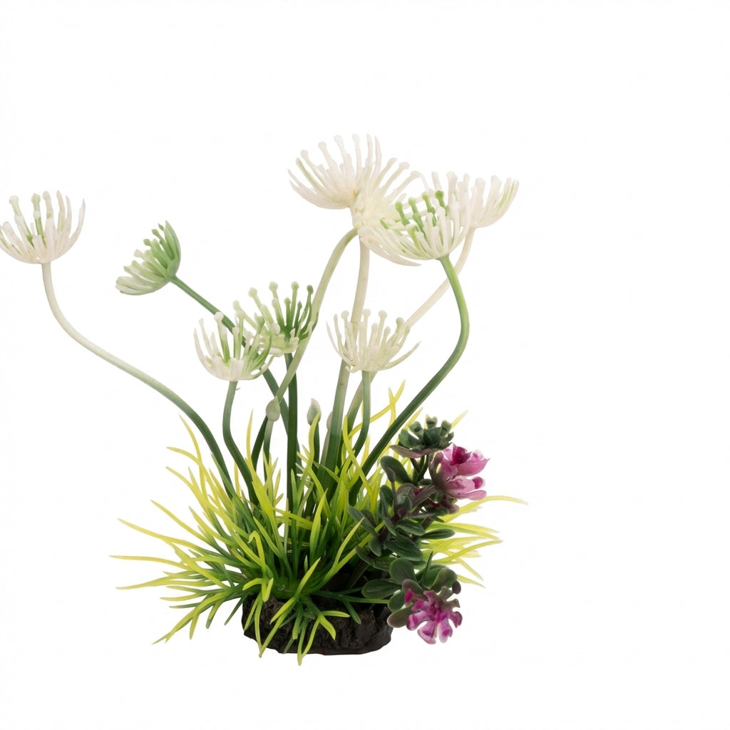 8 cm Mini Artificial Aquarium Plants – Assorted Styles