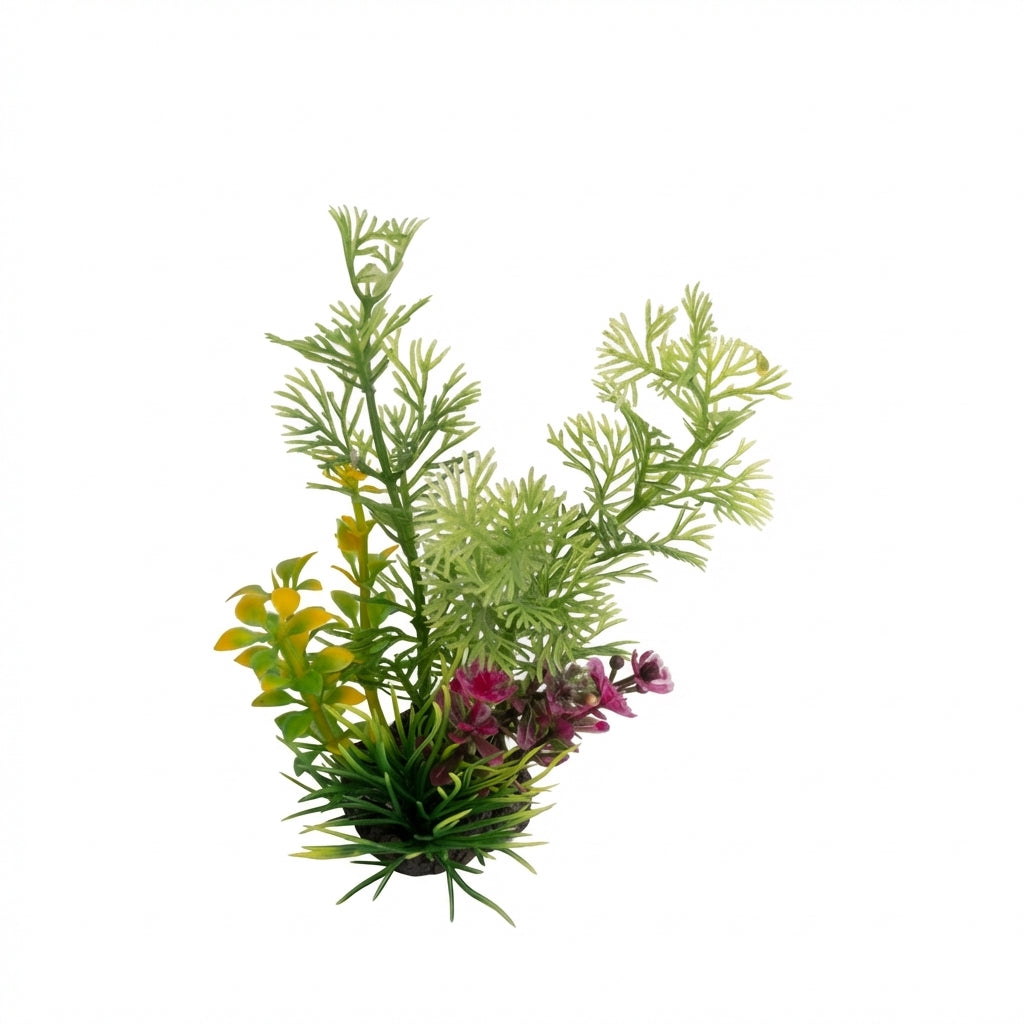 8 cm Mini Artificial Aquarium Plants – Assorted Styles