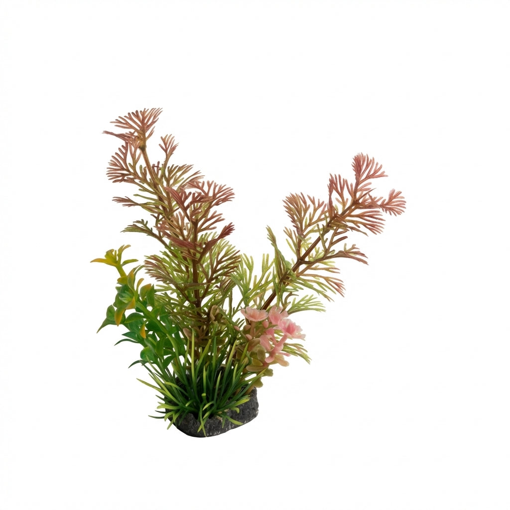 8 cm Mini Artificial Aquarium Plants – Assorted Styles
