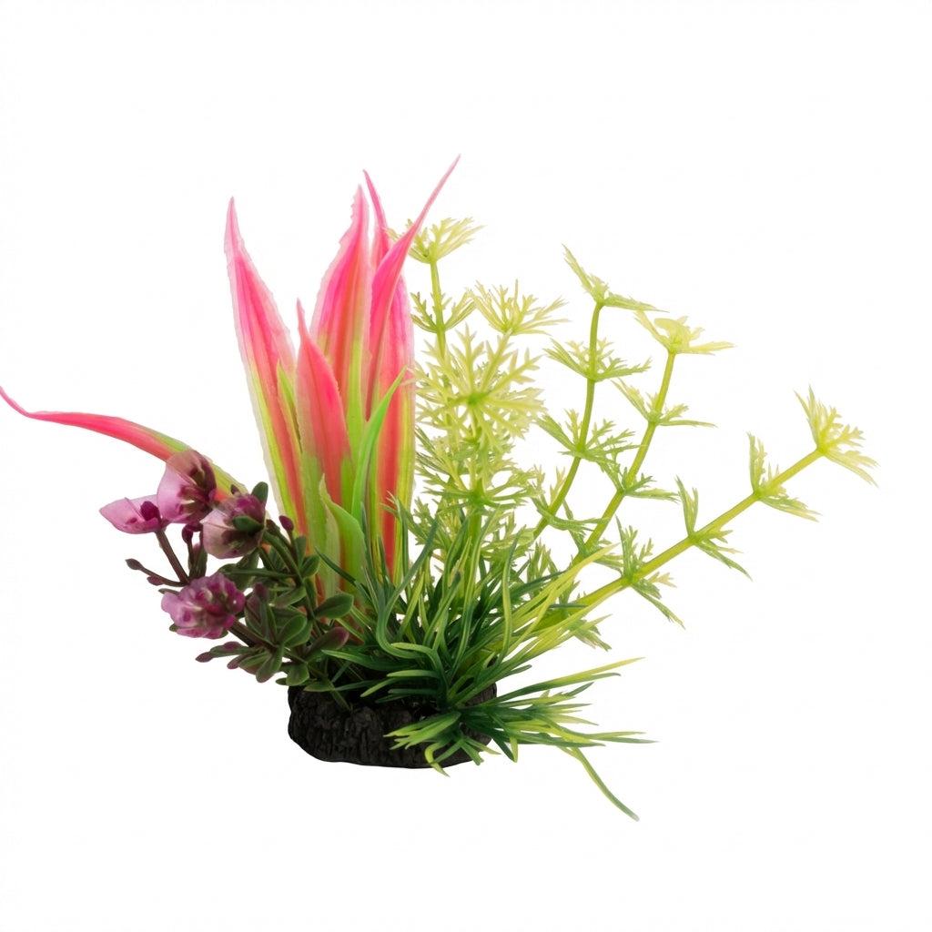 8 cm Mini Artificial Aquarium Plants – Assorted Styles