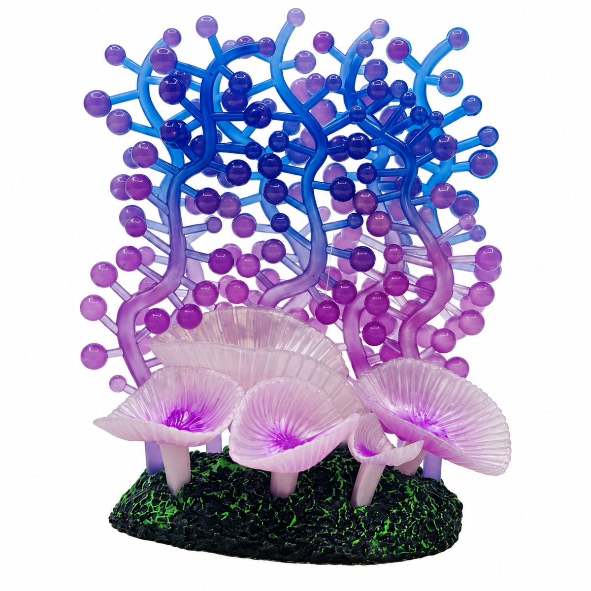 TPR Mushroom Garden Aquarium Ornament – 1311 Series