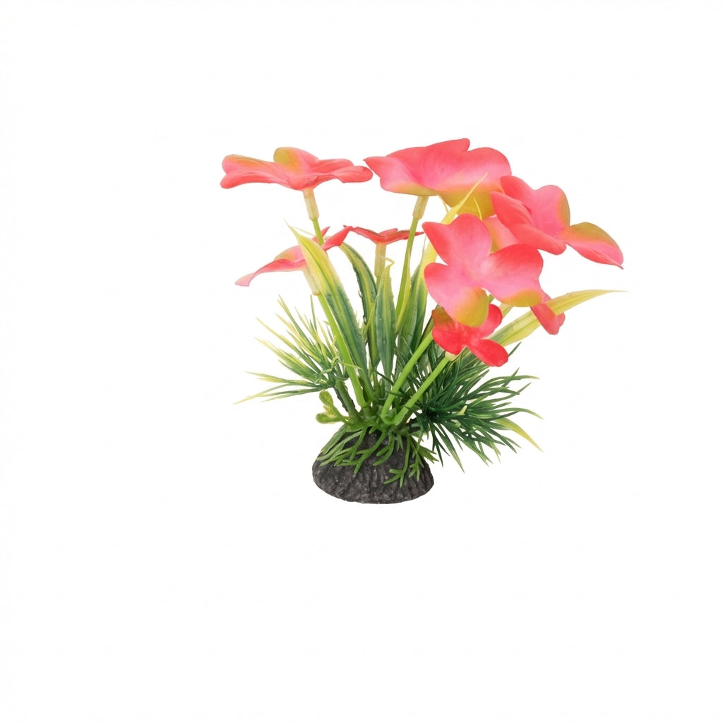 Artificial Aquarium Flower Plant Ornament – Mini Flower Series