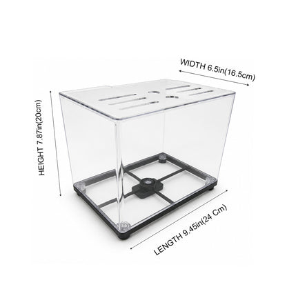 1.99 Gallon PC Betta Aquarium Kit with Rockery Landscape
